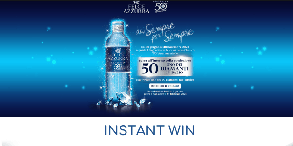 Instant win Felce Azzurra