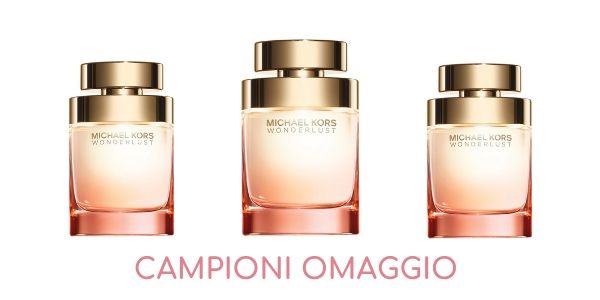 Campione omaggio profumo Micheal Kors