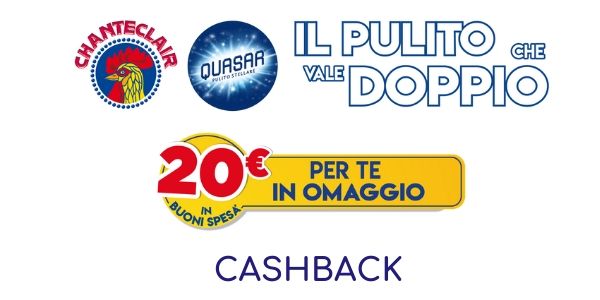 Cashback Chanteclair e Quasar