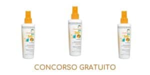 Concorso gratuito Bioderma