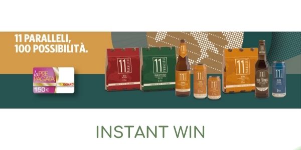 Instant win Birra 11 Paralleli