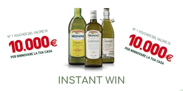 Instant win Monini