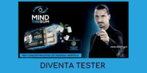 Diventa tester integratori Mind the Gum 