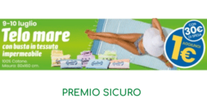 premio sicuro eurospin telo mare a 1 euro premio sicuro eurospin