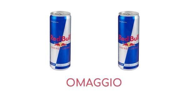 red bull in omaggio