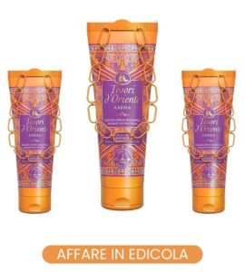 Doccia crema Tesori d'Oriente in omaggio con Donna Moderna