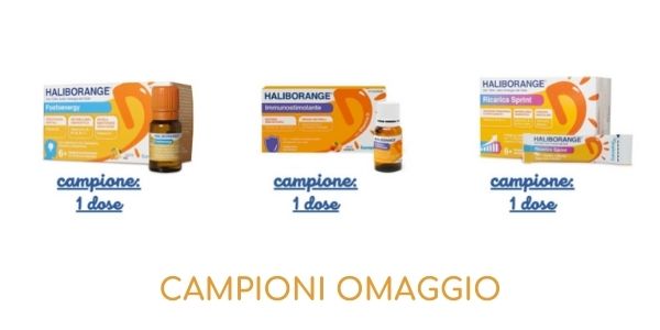 campioni omaggio haliborange