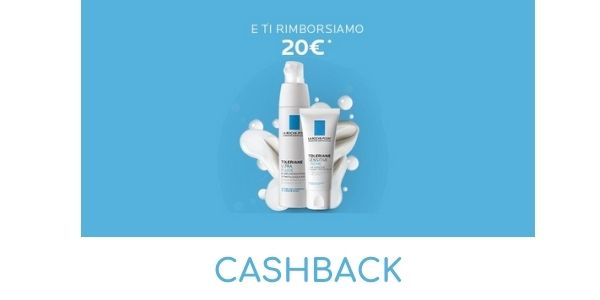 Cashback Toleriane La Roche Posay
