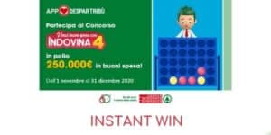 Concorso instant win Despar