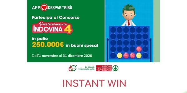 Concorso instant win Despar
