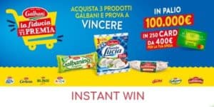 Concorso instant win Galbani