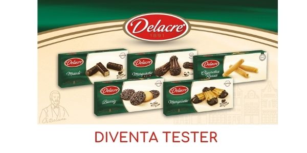 Diventa tester biscotti Delacre