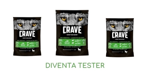 Diventa tester Crave