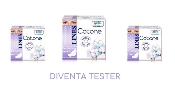Diventa tester Lines Cotone