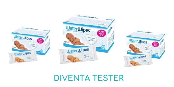 Diventa tester salviettine WaterWipes