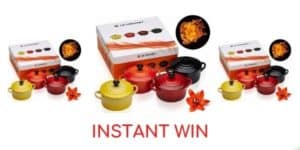 Instant win Le Creuset