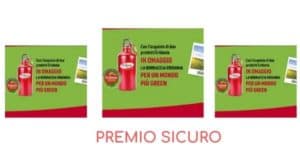 Premio sicuro Eridania ricevi borraccia Premio sicuro Eridania