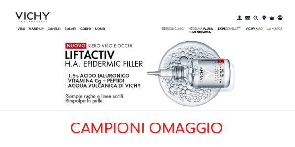 Campioni omaggio Vichy Liftactiv