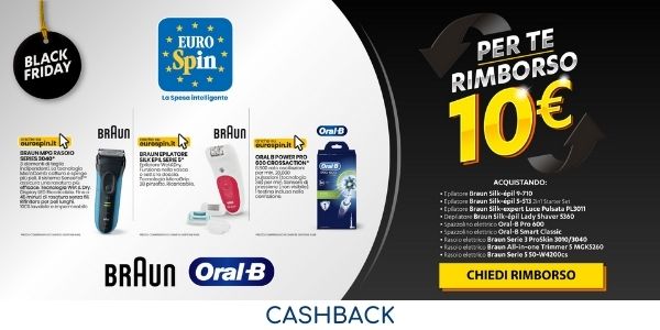 Cashback Braun e Oral B