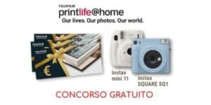 Concorso gratuito Fujifilm
