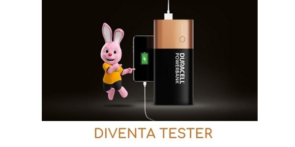 Diventa tester Duracell Powerbank