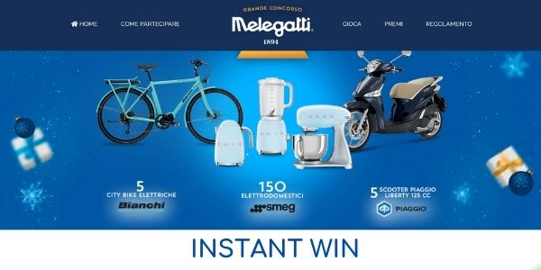 Instant win Melegatti