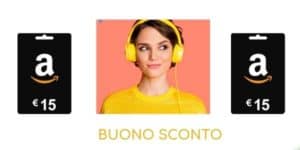 buono sconto amazon 15 euro 