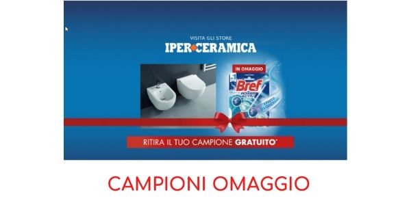 Campioni omaggio Bref WC