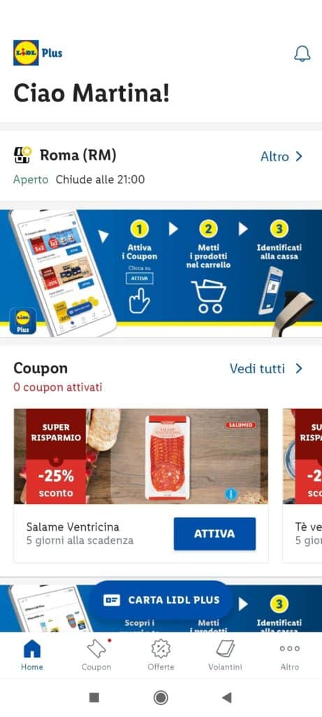 app lidl plus 