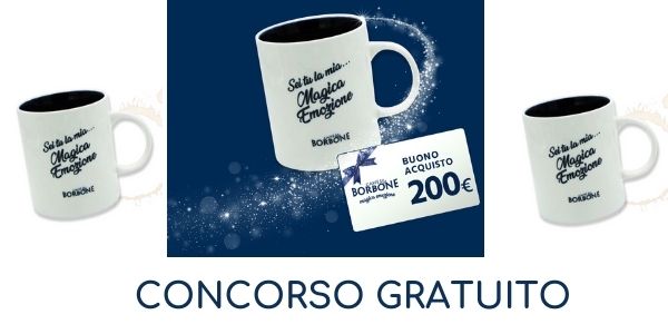 concorso gratuito Borbone