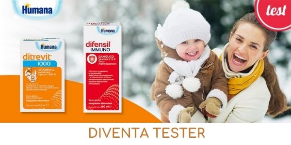 Diventa tester Humana integratori