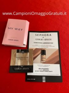 Campioni omaggio Armani Beauty