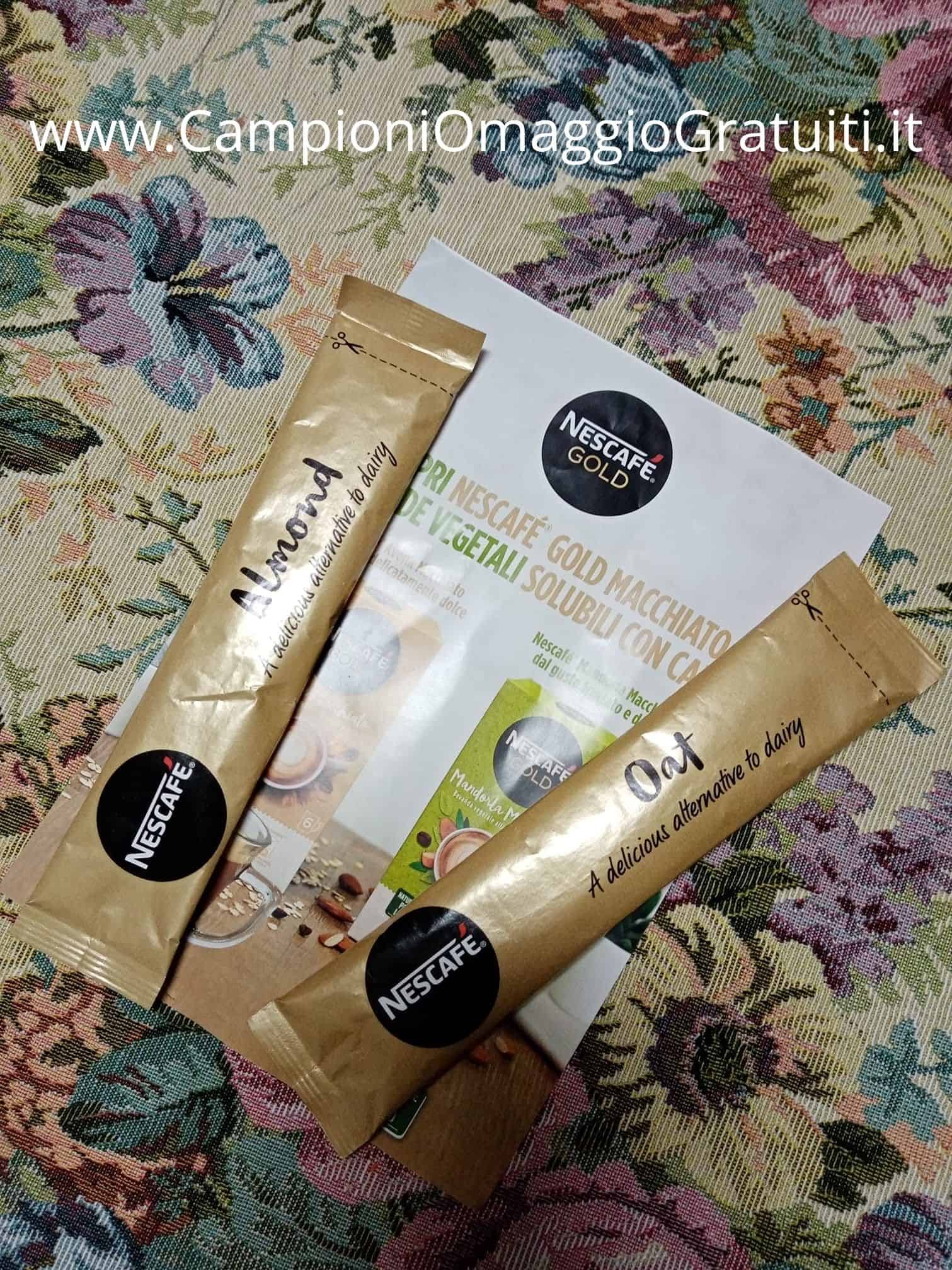 Campioni omaggio Nescafè Vegetali