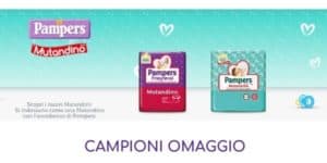 Campioni omaggio Pampers Mutandino Baby Dry Campioni omaggio Pampers Mutandino