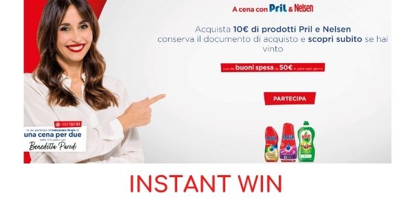 Instant win Pril e Nelsen