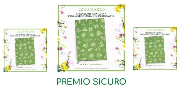 Premio sicuro L'Erbolario
