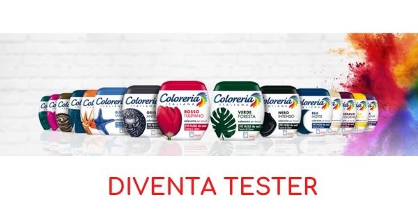 diventa tester coloreria italiana