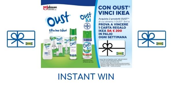 concorso instant win Oust