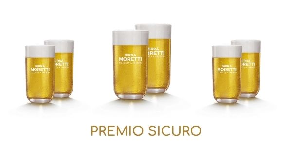premio sicuro Birra Moretti
