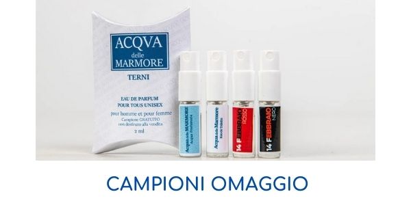 campioni omaggio acqua delle marmore