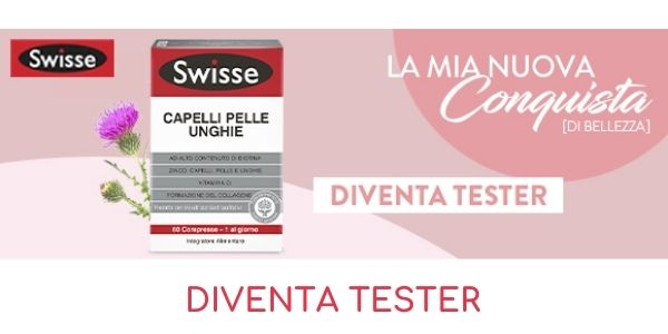 diventa tester Swisse