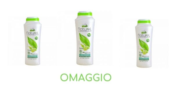 gel doccia Winni’s in omaggio
