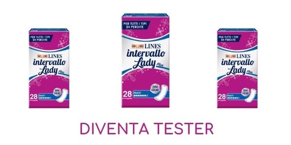 Diventa tester Lines Intervallo Lady