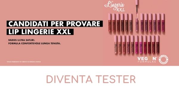 diventa tester Nyx Professional