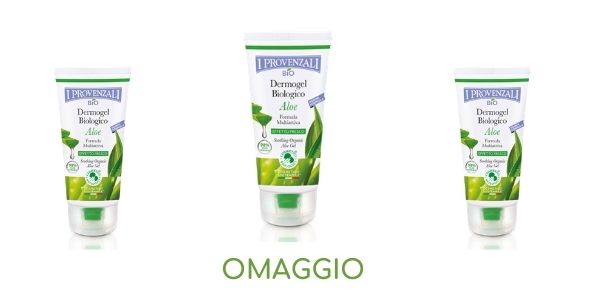 dermogel biologico Aloe I Provenzali in omaggio