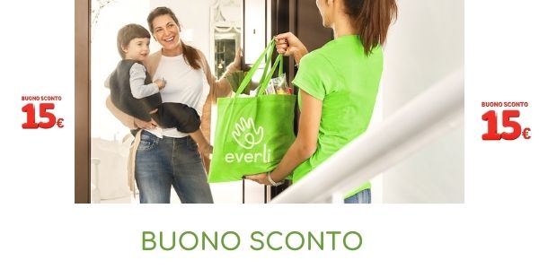 buono sconto Everli spesa online