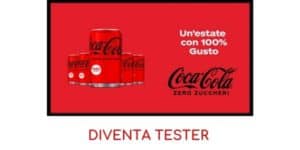 Diventa tester Coca-Cola zero zuccheri