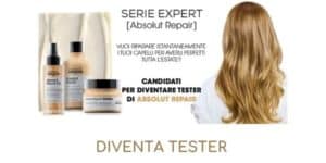 Diventa tester L’Oreal Absolut Repair