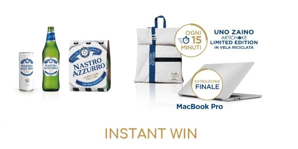 concorso instant win Nastro Azzurro