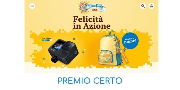 premio certo Mulino Bianco